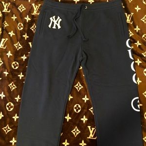 Like New Authentic Gucci x Yankees Sweatpants/Joggers!
